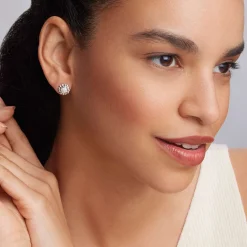 Diamonds<LAGOS Caviar Square Diamond Stud Earrings