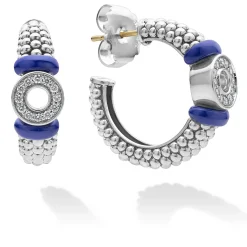 Diamonds<LAGOS Ceramic And Diamond Circle Caviar Gift Set