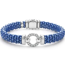 Diamonds<LAGOS Ceramic Diamond Circle Bracelet | 9Mm