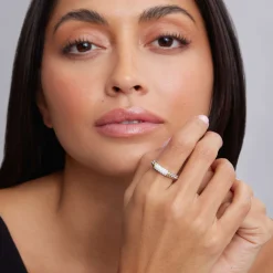 Caviar Rings<LAGOS Ceramic Two-Tone Caviar Stacking Ring