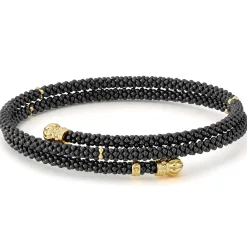 Gold<LAGOS Ceramic Wrap Bracelet