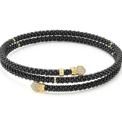 Diamonds<LAGOS Ceramic Wrap Diamond Bracelet