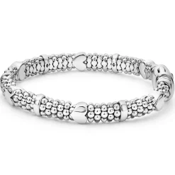 Silver<LAGOS Childs First Caviar Bracelet | 6Mm