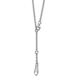 Silver<LAGOS Childs First Heart And Key Necklace