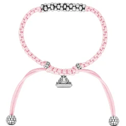 Silver<LAGOS Childs First Macrame Bracelet