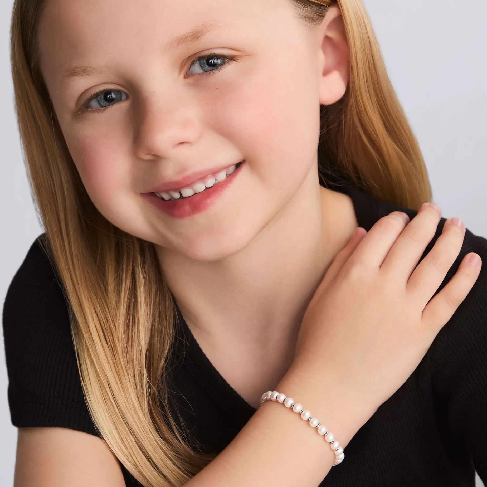 Pearl<LAGOS Childs First Pearl Bracelet