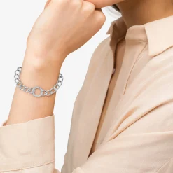 Diamonds<LAGOS Circle Diamond Link Bracelet