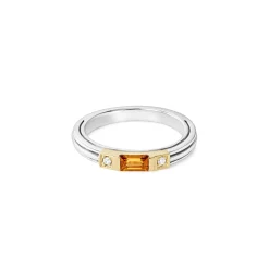 Stacking Rings<LAGOS Citrine And Diamond Stacking Ring