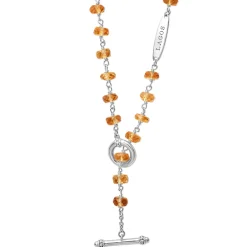 Chains<LAGOS Citrine Beaded Necklace