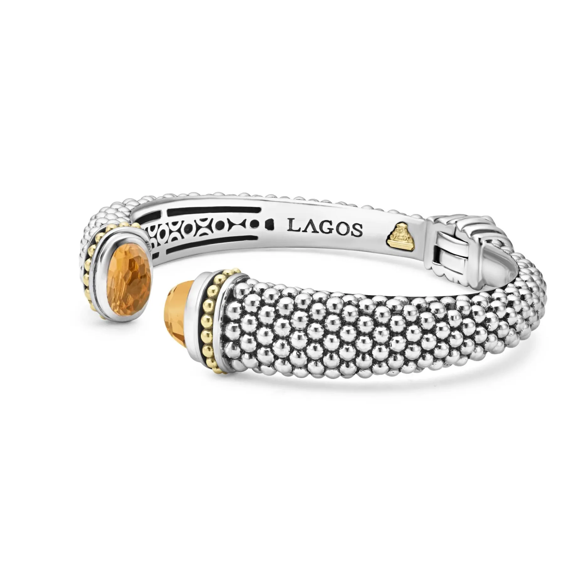 Cuffs<LAGOS Citrine Cuff Bracelet | 12Mm
