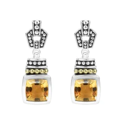 Gemstones<LAGOS Citrine Drop Earrings