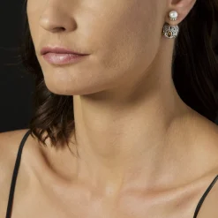 Silver<LAGOS Citrine Earring Backs