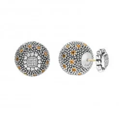 Gemstones<LAGOS Citrine Earring Backs