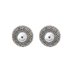Silver<LAGOS Citrine Earring Backs