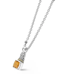Caviar Necklaces<LAGOS Citrine Pendant Necklace