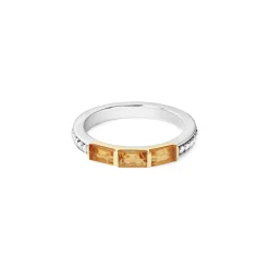 Gemstones<LAGOS Citrine Stacking Ring
