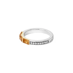 Gemstones<LAGOS Citrine Stacking Ring