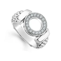 Caviar Rings<LAGOS Diamond Circle Caviar Ring