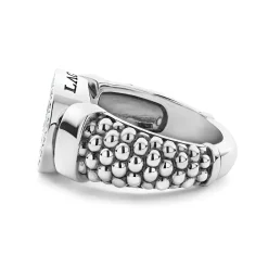 Caviar Rings<LAGOS Diamond Circle Caviar Ring