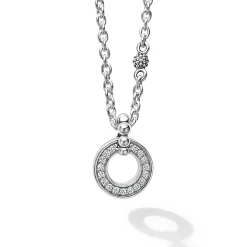 Silver<LAGOS Diamond Circle Gift Set