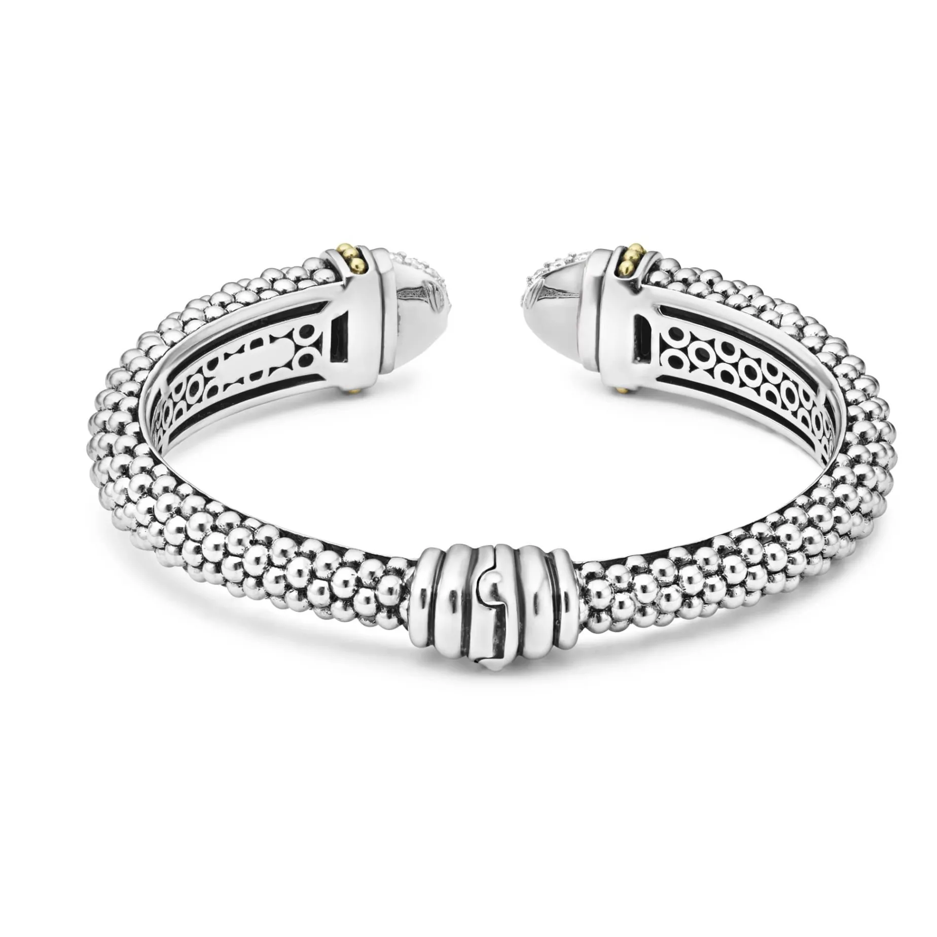 Cuffs<LAGOS Diamond Cuff Bracelet | 12Mm