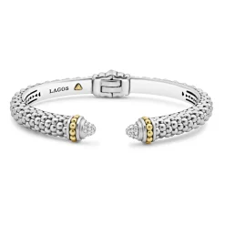 Diamonds<LAGOS Diamond Cuff Bracelet | 8Mm