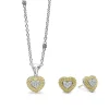 Gold<LAGOS Diamond Heart Gift Set