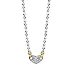 Chains<LAGOS Diamond Heart Necklace
