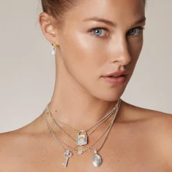 Chains<LAGOS Diamond Heart Necklace