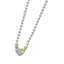 Diamonds<LAGOS Diamond Heart Necklace