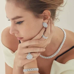 Link Bracelets<LAGOS Diamond Link Bracelet | 9Mm