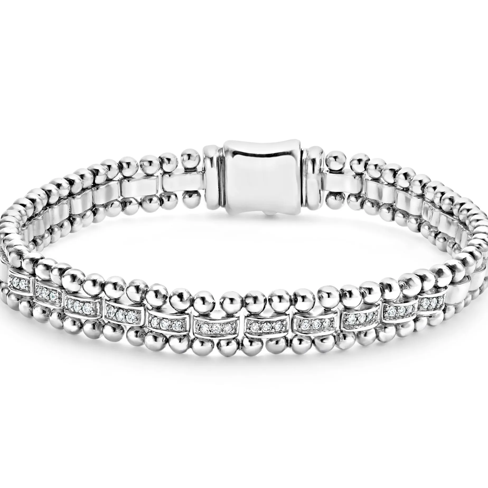 Watch Bracelets<LAGOS Diamond Link Smart Caviar Gift Set