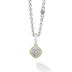 Pendant Necklaces<LAGOS Diamond Pendant Necklace