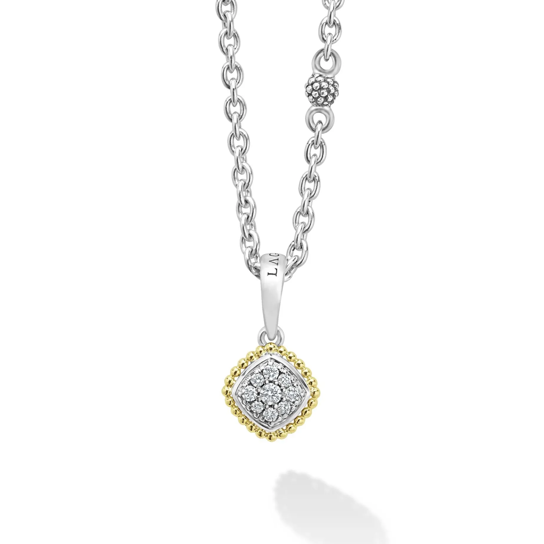 Pendant Necklaces<LAGOS Diamond Pendant Necklace