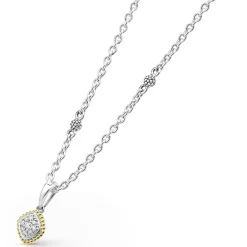 Pendant Necklaces<LAGOS Diamond Pendant Necklace