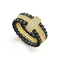 Statement Rings<LAGOS Diamond Stacking Ring Set