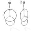 Drop Earrings<LAGOS Double Circle Drop Earrings