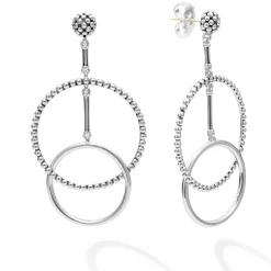 Drop Earrings<LAGOS Double Circle Drop Earrings