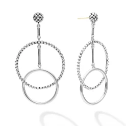 Drop Earrings<LAGOS Double Circle Drop Earrings