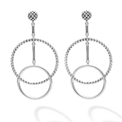 Drop Earrings<LAGOS Double Circle Drop Earrings