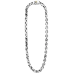 Necklaces & Chains<LAGOS Double Link Chain Necklace | 9.5Mm