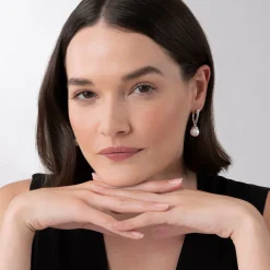 Caviar Earrings<LAGOS Drop Pearl Earrings