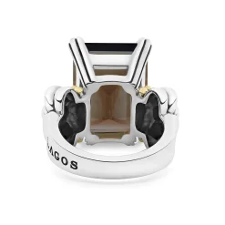 Gemstones<LAGOS Extra Large Emerald-Cut Smokey Quartz Ring