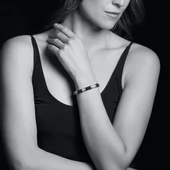 Diamonds<LAGOS Five Station Ceramic Diamond Bracelet | 9Mm