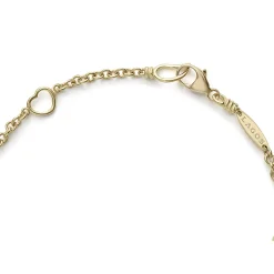 Gold<LAGOS Five Station Round Mother Of Pearl Bracelet
