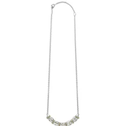 Gemstones<LAGOS Five Station White Topaz Necklace