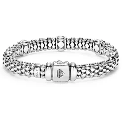 Caviar Bracelets<LAGOS Fluted Beaded Bracelet | 9Mm