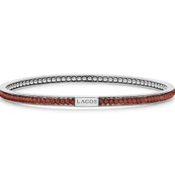 Gemstones<LAGOS Garnet Bangle