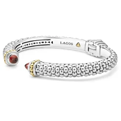 Cuffs<LAGOS Garnet Cuff Bracelet | 8Mm