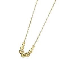Gold<LAGOS Graduated Bead Necklace Gift Set